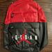 Nike Bags | Nike Air Jordan Jumpman Crossover City Backpack Bag 15" Laptop New | Color: Black/Red | Size: Os
