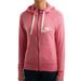 Nike Jackets & Coats | Nike Womens Pink Swoosh Long Sleeve Full Zip Sporty Hooded Jacket Size Medium | Color: Pink | Size: M