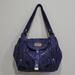 Michael Kors Bags | Michael Korssnakeskin Embossed Shoulder Bag. Blue . | Color: Blue | Size: Os