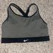 Nike Other | Nike Sports Bra | Color: Black/Gray | Size: Medium