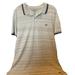 American Eagle Outfitters Shirts | Euc.Men’s American Eagle Polo. Xxl. Gray W/Striped Banded Sleeve Hem & Collar. | Color: Gray | Size: Xxl
