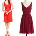 J. Crew Dresses | J Crew Heidi Dress Wild Beet Silk Chiffon Size 2 | Color: Red | Size: 2