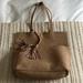 Anthropologie Bags | Nwot Tan Anthropologie Tote | Color: Cream/Tan | Size: Os