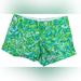Lilly Pulitzer Shorts | Lilly Pulitzer Green Shorts Size 0 | Color: Green | Size: 00