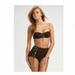 Michael Kors Swim | Michael Kors High Waist Bikini Size 6 Teak Woods Corset Laced Underwire Swimsuit | Color: Brown | Size: 6