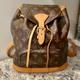 Louis Vuitton Bags | Louis Vuitton Vintage Monogram Canvas Montsouris Mm Backpack! | Color: Brown | Size: Os