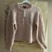 J. Crew Sweaters | New J Crew Sweater Heathered Pink Mauve Sz Small Oversized | Color: Pink/Tan | Size: S