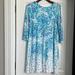 Lilly Pulitzer Dresses | Like New Lilly Pulitzer Soft Dress With Strappy Back | Color: Blue/White | Size: S