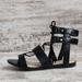 Nine West Shoes | Like New Nine West Black Gladiator Sandal | Color: Black | Size: 6