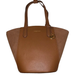 Michael Kors Bags | Michael Kors Portia Large Suede Leather Tote Bag Luggage/Brown $448 Nwt | Color: Brown/Tan | Size: Os