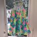 Lilly Pulitzer Dresses | Lily Pulitzer Girls Kinley Dress Size 12 | Color: Green/Pink | Size: 12g