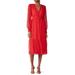 Kate Spade Dresses | Kate Spade Heartbeat Midi Dress Red Size 4 | Color: Red | Size: 4