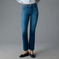 Madewell Jeans | Madewell Alley Straight Jeans Dark Wash Stretch Denim High Rise Sz 26 | Color: Blue | Size: 26