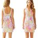 Lilly Pulitzer Dresses | Lilly Pulitzer Janice Shift Dress | Color: Green/Pink | Size: 00