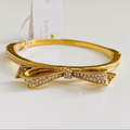 Kate Spade Jewelry | Kate Spade Gold Plated Pave Crystal Love Notes | Color: Gold | Size: Os