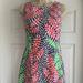 Lilly Pulitzer Dresses | Lilly Pulitzer Fits Like Sz 2 Hidden Caterpillar Shift Dress Nwot Sz 0 | Color: Blue/Red | Size: 0