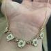 Kate Spade Jewelry | Kate Spade Enamel Mini Flower | Color: Cream/Gold | Size: Os