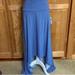 Lularoe Skirts | Lularoe Olivia Maxi Skirt High-Low Blue Size Xl | Color: Blue | Size: Xl