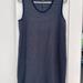 J. Crew Dresses | J. Crew Tank Midi Dress (Size Large) | Color: Blue/White | Size: L