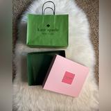 Kate Spade Party Supplies | Kate Spade Empty Gift Box Gift Bag Gift Wrap | Color: Green/Pink | Size: Os