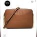 Michael Kors Bags | Michael Kors Leather Jet Set East West Crossbody | Color: Brown | Size: Os