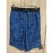 Nike Swim | Nike Swim Trunks Shorts Mens Medium Big Swoosh Logo Board Shorts Surf Beach | Color: Blue | Size: M