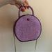 Kate Spade Bags | Kate Spade Small Lilac Purple Glitter Round Handbag With Crossbody Chain Strap | Color: Purple | Size: Os