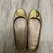 Tory Burch Shoes | Gold Tory Burch Minnie Travel Ballet Flats. W/ Case. Worn But Good Cond. Sz 8 | Color: Gold | Size: 8