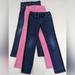 Levi's Bottoms | Lot Levis X 2 + Sonoma X 1 Kids Denim Jeans, Girls 7-Reg, Blue & Pink Skinny A19 | Color: Blue | Size: 7g