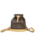 Louis Vuitton Bags | Louis Vuitton Montsouris Mm Backpack Bag Monogram Leather Brown | Color: Brown | Size: W 9.4 X H 10.6 X D 4.7