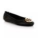 Tory Burch Shoes | Like New Tory Burch Round Toe Ballet Flats Sz 7.5 | Color: Black/Silver | Size: 7.5