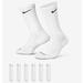 Nike Underwear & Socks | Nike Training Crew Socks (6 Pairs) Nike Everyday Cushioned | Color: Black/White | Size: Various