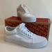 Vans Shoes | New With Box Vans True White Old Skool Canvas Low-Top Sneakers Size 9w 7.5m | Color: White | Size: 9