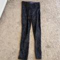 Lululemon Athletica Pants & Jumpsuits | Lululemon Leggings, Size 0, 23”, Black And Purple | Color: Black/Purple | Size: 0