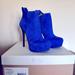 Jessica Simpson Shoes | Jessica Simpson Platform Boots | Color: Blue | Size: 6