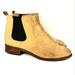 Nine West Shoes | Nine West Jara Tan Suede, Chelsea, Heeled, Ankle Bootie, Women's Size 6.5m | Color: Brown/Tan | Size: 6.5