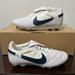 Nike Shoes | Nike Premier Iii Fg Men's Size 5.5 Women's 7 Grey White Midnight Navy At5889-002 | Color: White | Size: 5.5