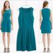 Madewell Dresses | Madewell Verse Dress Teal Blue Work/Casual Dress | Color: Blue/Gray | Size: Xs