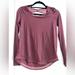 Lululemon Athletica Tops | Lululemon Long Sleeve Shirt | Color: Red | Size: 2