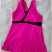 Lululemon Athletica Tops | Lululemon Athletica Hot Pink Tank Top, Size 8 | Color: Black/Pink | Size: 8