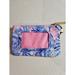 Lilly Pulitzer Bags | Lily Pulitzer Id Case In Shade Seekers, Tropical Coin Purse Blue Pink | Color: Blue/Pink | Size: Os