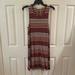 Madewell Dresses | Madewell Striped Tank Mini Dress. Size Large. Great Condition. | Color: Pink/Red | Size: L