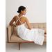 Madewell Dresses | Madewell Nwt Embroidered Eyelet Tie-Back Cami Midi Dress In Eyelet White Size 8 | Color: White | Size: 8