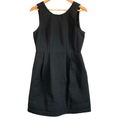 Madewell Dresses | Madwell Lowlight Sleeveless Polka Dot Shift Dress In Black Gold Size 8 | Color: Black/Gold | Size: 8