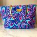 Lilly Pulitzer Bags | Lilly Pulitzer Large Tote Bag | Color: Blue/Pink | Size: Os