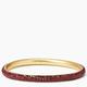 Kate Spade Jewelry | Kate Spade Razzle Dazzle Pave Bangle Bracelet In Red | Color: Gold/Red | Size: Os