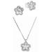 Kate Spade Jewelry | Kate Spade Jeweled Stencil Scallop Pendant & Earrings Set | Color: Silver | Size: Os