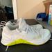 Nike Shoes | Nike Metcon Flyknit 3 Women’s Size 11 White / Volt Linen | Color: White/Yellow | Size: 11