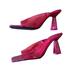 Zara Shoes | Lucite Sandals! Size 36 Never Worn | Color: Pink | Size: 6