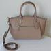 Coach Bags | Nwt Coach Elise Pebbled Leather Medium Satchel Top Handle Bag In Light Taupe | Color: Silver | Size: 9 ½” X 8 ¼” X 5 ½ “ Taupe